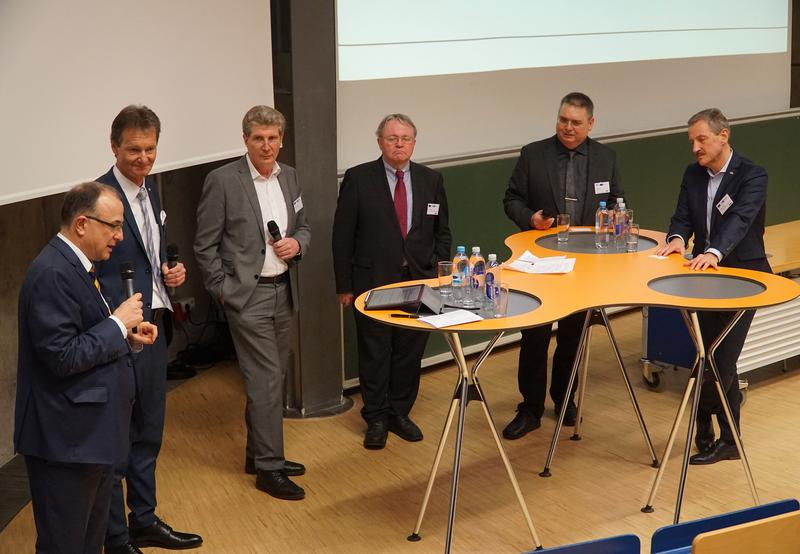 Podiumsdiskussion beim 4. Regensburg Energiekongress.