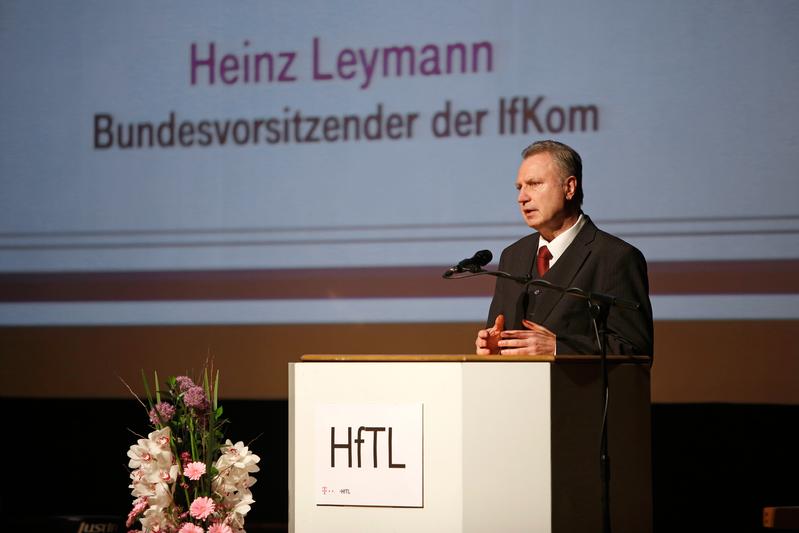 Heinz Leymann, Bundesvorsitzender der IfKom
