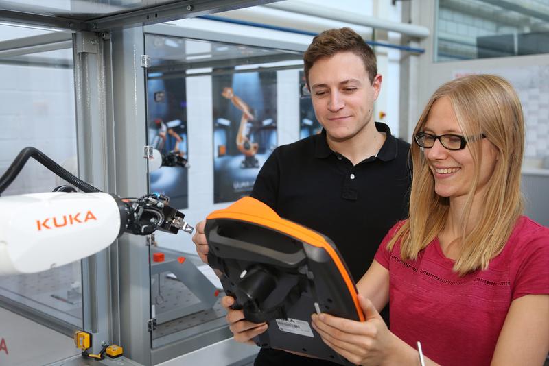 Robotiklabor der Hochschule Karlsruhe