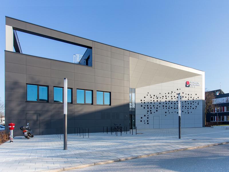 Das neue Seminargebäude auf dem Campus der TH Lübeck 