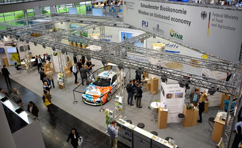 Showcase Bioeconomy at the Hannover Messe, hall 2