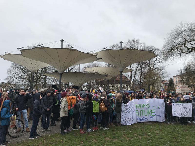 "Fridays for Future"-Schulstreik in Konstanz