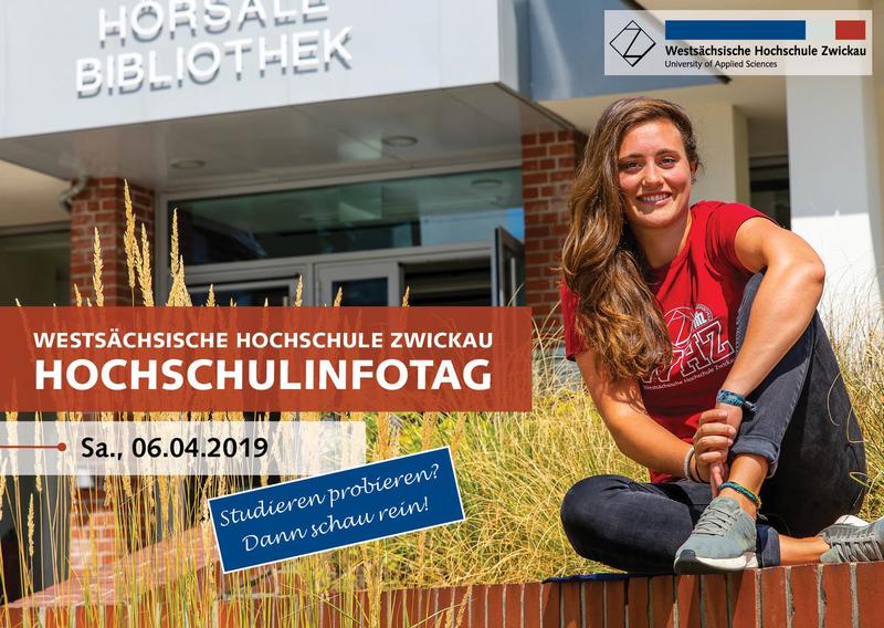 Die Westsächsische Hochschule Zwickau lädt zum Hochschulinformationstag ein.