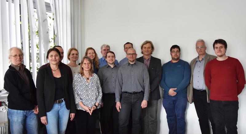 Die Forschungsgruppe beim Abschlussmeeting am 27. März in der EAH Jena