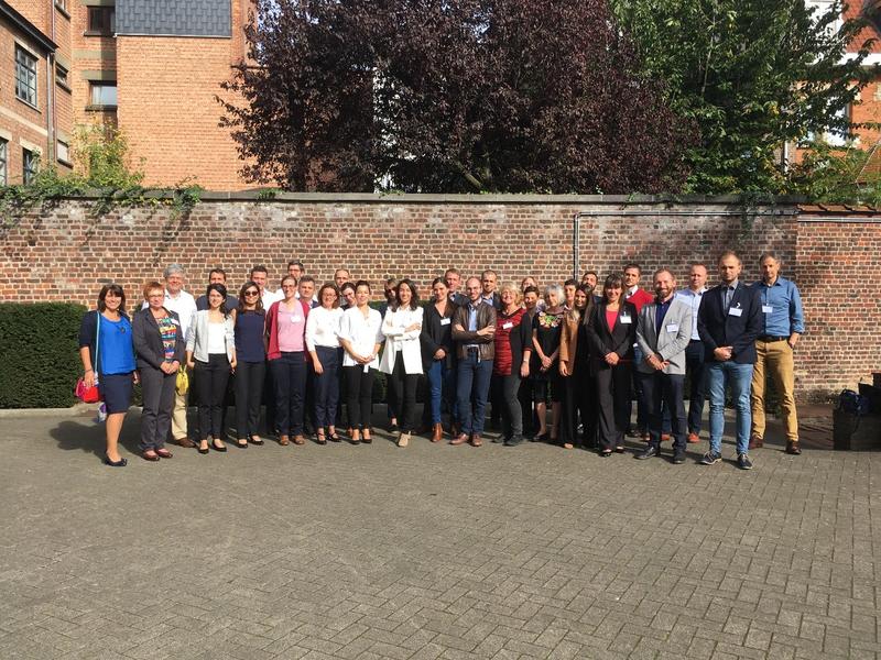 Das POWER4BIO-Konsortium beim Kick-off Meeting in Brüssel im Oktober 2018 Das POWER4BIO-Konsortium beim Kick-off Meeting in Brüssel im Oktober 2018