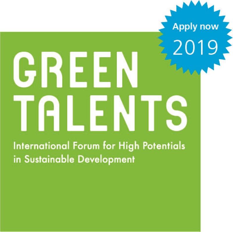 Submission period for Green Talents award is open now