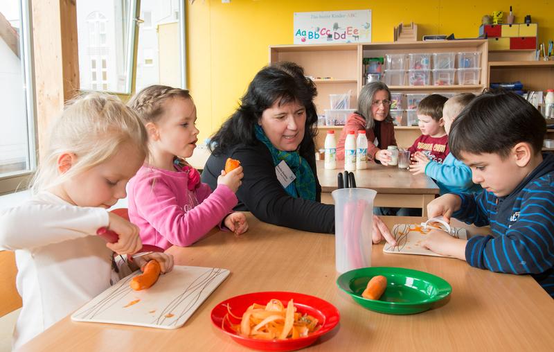 Kinder erleben im Projekt "Abenteuer Essen" eine nachhaltige Ernährungsbildung mit hohem Spaßfaktor.