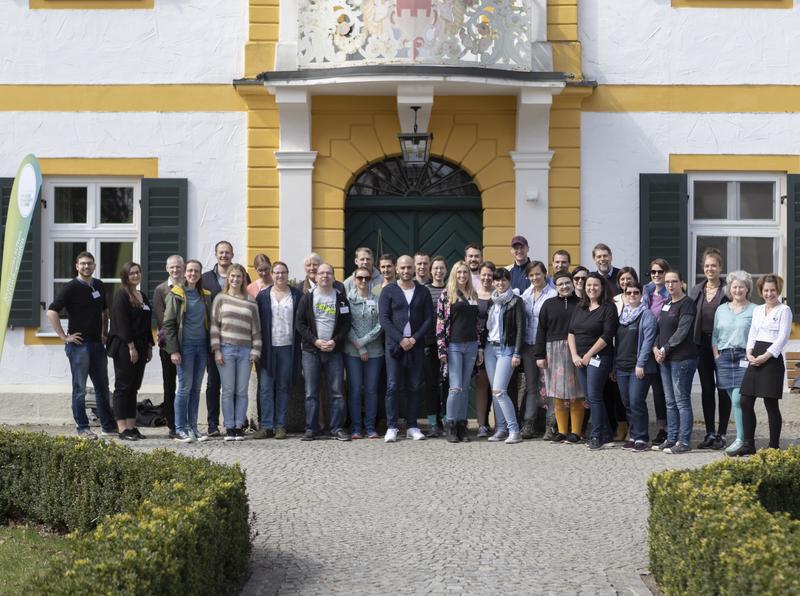 Gruppenbild vom Jahrestreffen junger Krebspatienten im Chiemgau