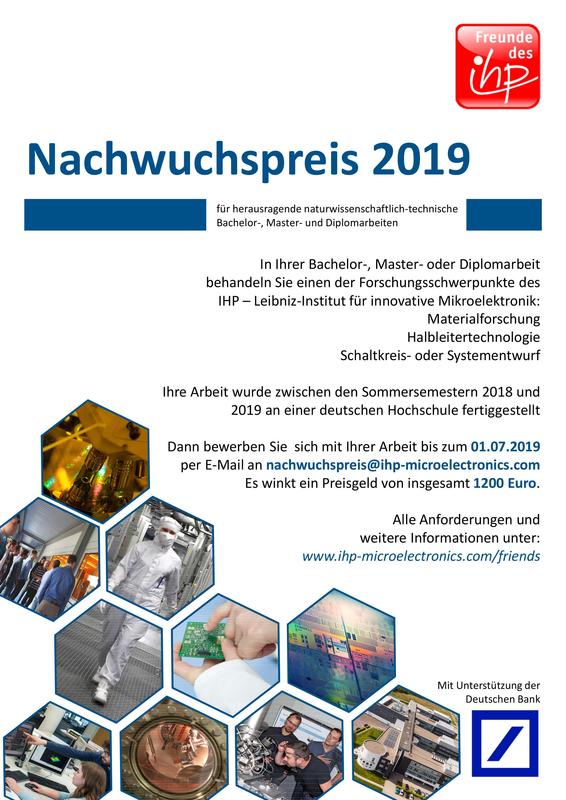 Plakat Nachwuchspreis 2019