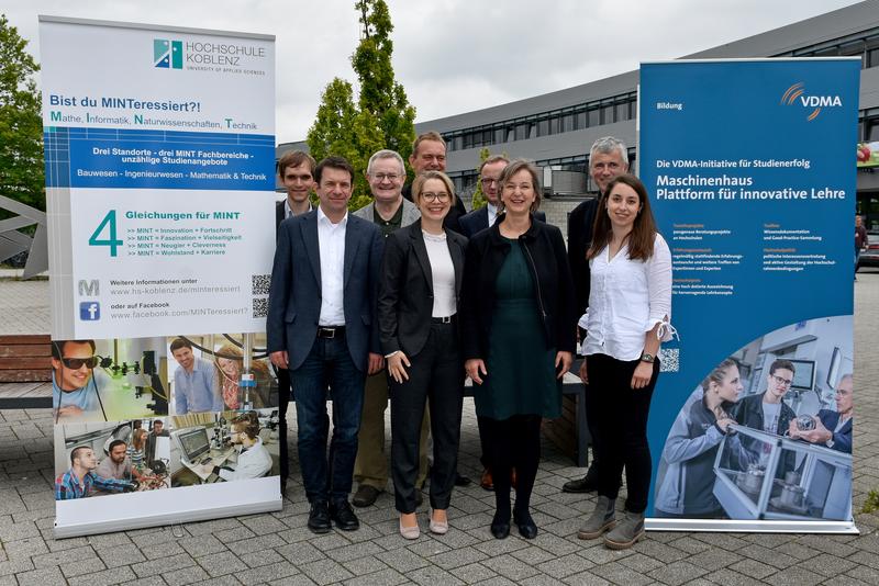 Gelungene Auftaktveranstaltung: Hochschule Koblenz und VDMA kooperieren im Rahmen der "Maschinenhaus-Initiative"