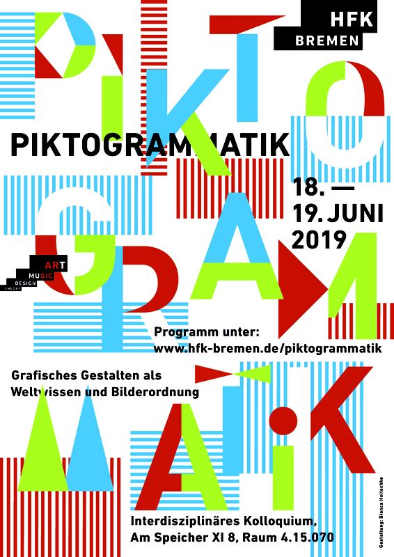 Plakat „Piktogrammatik“