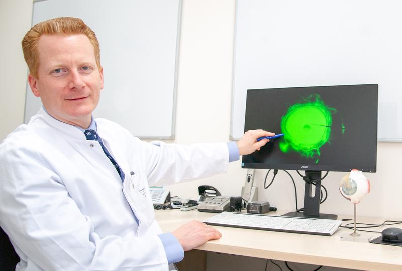 Prof. Dr. Nils Loewen leitet seit April dieses Jahres die Sektion Glaukom an der Würzburger Universitäts-Augenklinik.