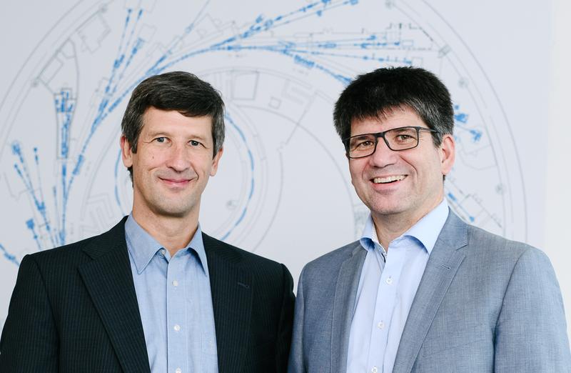 Prof. Dr. Jan Lüning (l.) und Prof. Dr. Bernd Rech (r.) sind seit 1. Juni 2019 wissenschaftliche Geschäftsführer des HZB. 