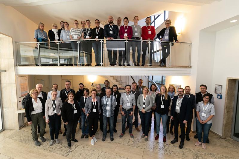 Group photo of the "Germany GOes FAIR" workshop participants