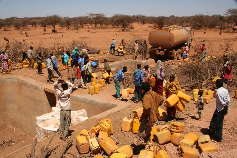 Das Risiko für Konflikte kann durch extreme Wetterereignisse und Wasserknappheit verschärft werden.