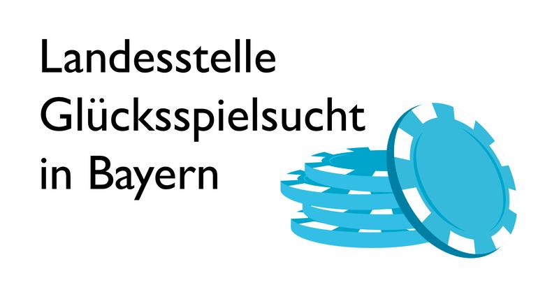 Logo der Landesstelle Glücksspielsucht in Bayern