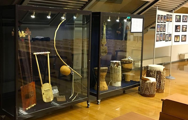 Die neue Ausstellung in der Jenaer Universität mit Musikinstrumenten aus vier Kontinenten wird ähnlich aussehen.