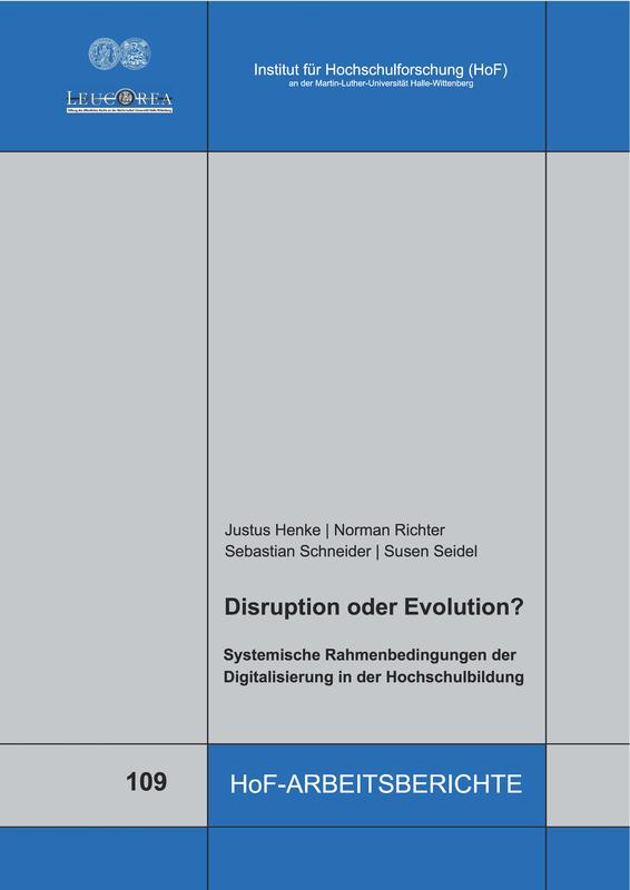 Henke/Richter/Schneider/Seidel: Disruption oder Evolution? 