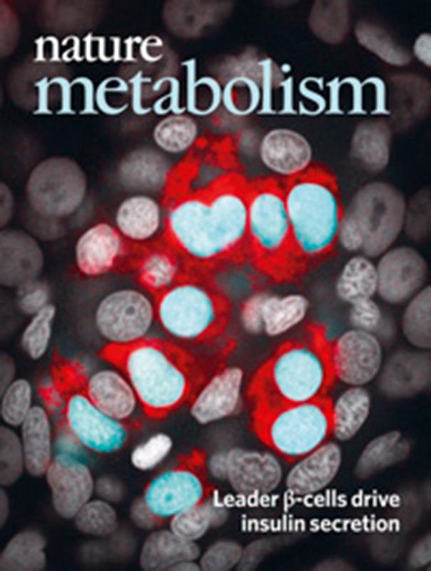 cover of the scientific journal Nature Metabilism