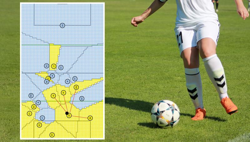Wissenschaftler*innen der Deutschen Sporthochschule Köln vergleichen die fußballspezifische taktische Leistungsfähigkeit von Frauen und Männern in Europa mit Hilfe von Positionsdaten.