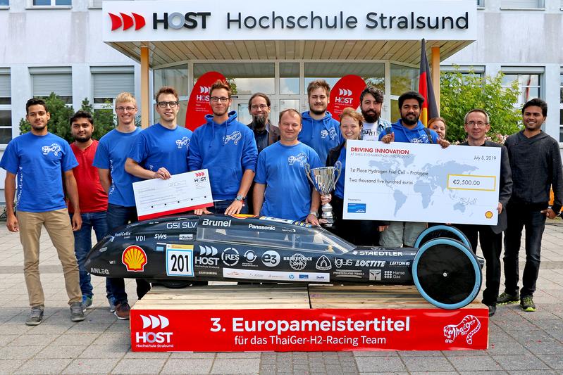 Das Gewinner-Team ThaiGer der Hochschule Stralsund. Foto: Claudia Rahn | Rechte:Hochschule Stralsund
