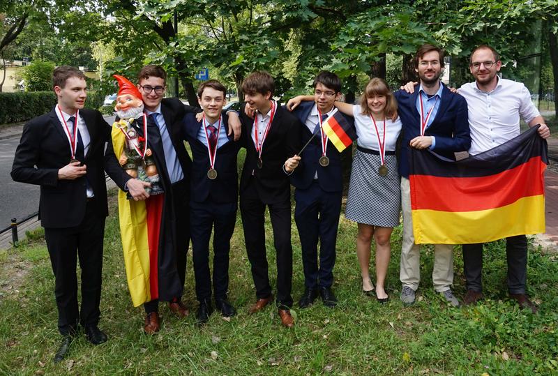 Das deutsche IYPT-Nationalteam holt Gold in Warschau