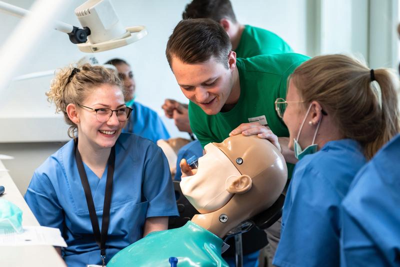 Beim Schnupperstudium an der Uni Witten/Herdecke können Interessierte zwei Tage lang probeweise Zahnmedizin studieren.