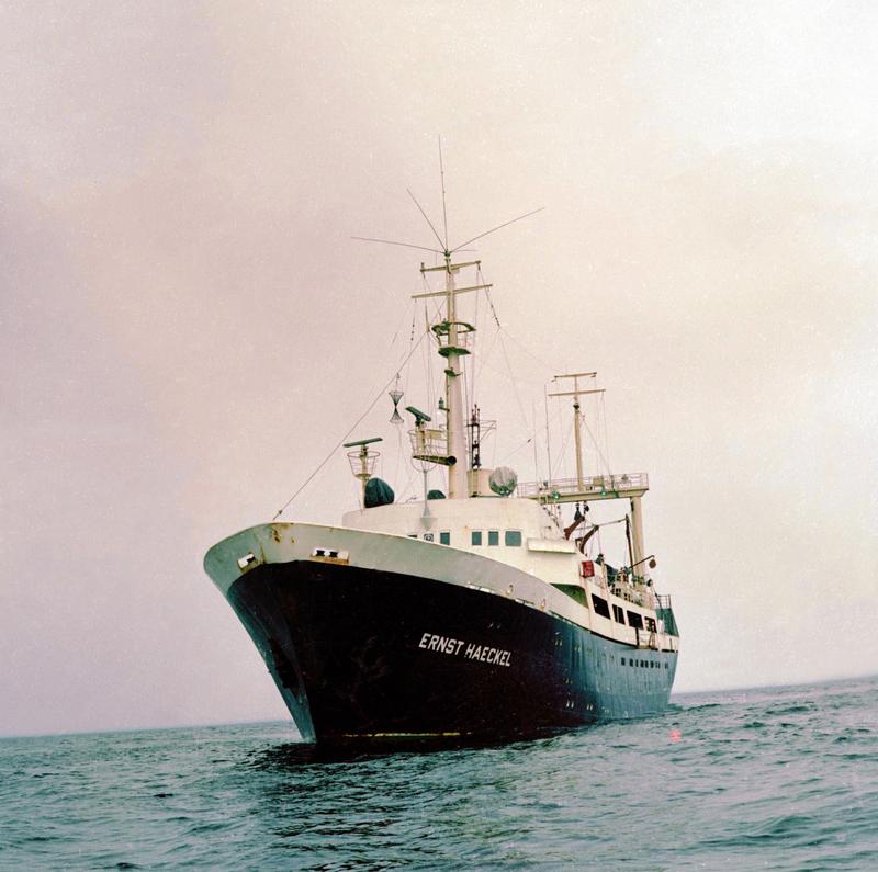 Ein Fischerei-Forschungsschiff der DDR trug den Namen Ernst Haeckel.