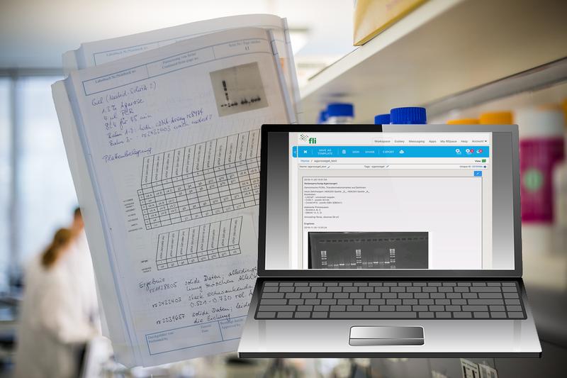 Since July 2019, the Leibniz Institute on Aging (FLI) in Jena has implemented the mandatory use of the Electronic Laboratory Notebook (ELN) for every laboratory documentation