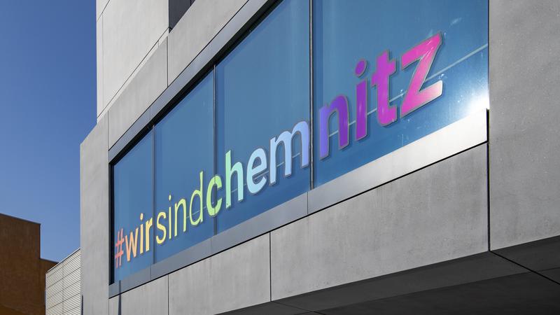 Mit der Kampagne #wirsindchemnitz wirbt die TU für Freiheit, Demokratie, Weltoffenheit und Toleranz.