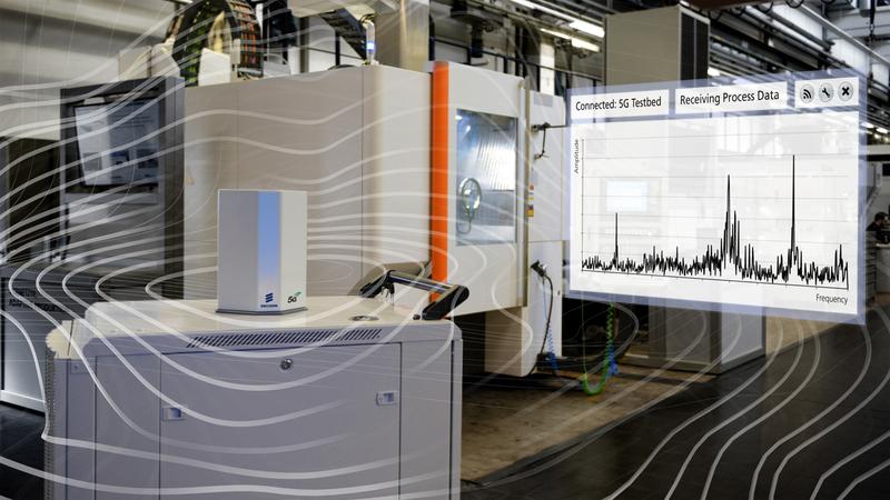 Das Fraunhofer IPT vernetzt mit internationalen Partnern die industrielle Fertigung kabellos mit 5G, um das Potenzial für die industrielle Fertigung zu erproben.