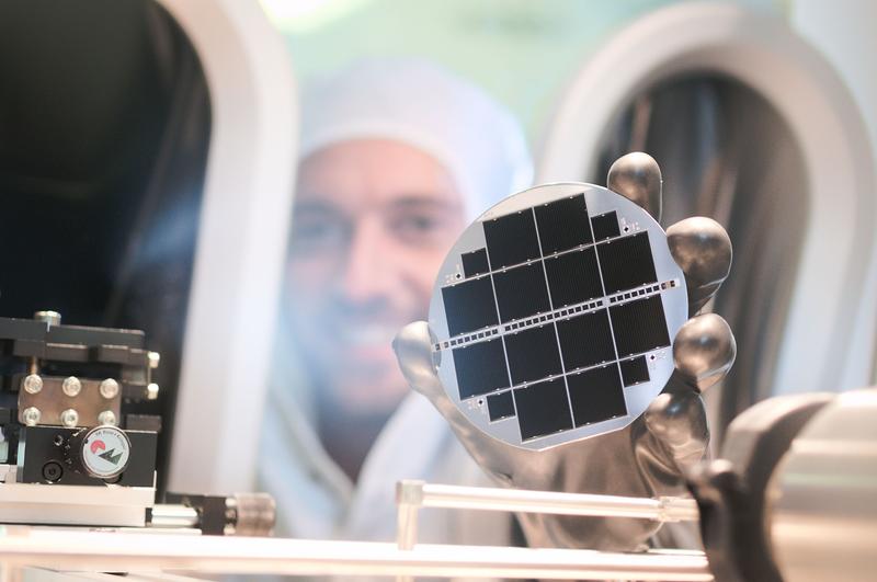 Triple-junction solar cells made of III-V semiconductors and silicon have the potential to take photovoltaics to a new level of efficiency.