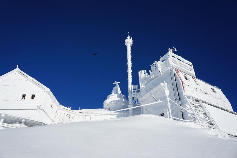 Forschung zu den Auswirkungen des Klimawandels auf die Kryosphäre 3.100 Meter über dem Meeresspiegel / Sonnblick-Observatorium im "Nationalpark Hohe Tauern" (Österreich) 