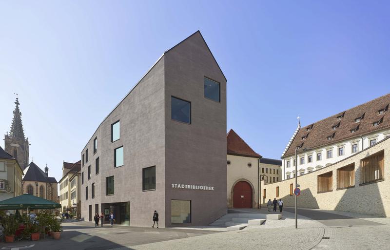 Stadtbibliothek in Rottenburg am Neckar, Architekturbüro Harris und Kurrle Architekten BDA Stuttgart