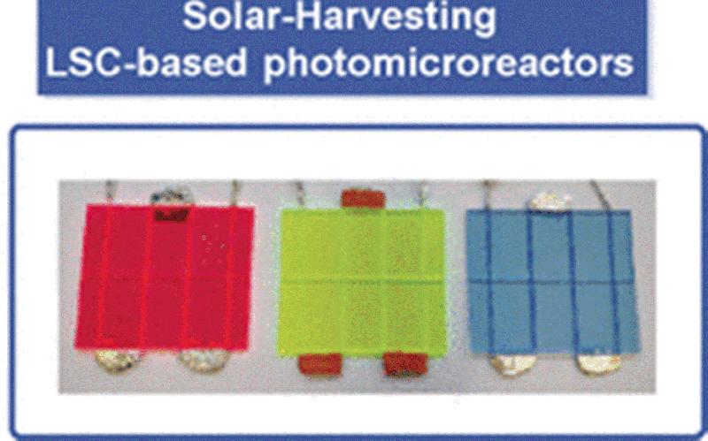 Forscher nutzen Sonnenlicht als Energiequelle für chemische Reaktionen. Dazu entwickelten sie einen „Photomikroreaktor“ auf der Basis lumineszierender Solarkonzentratoren.