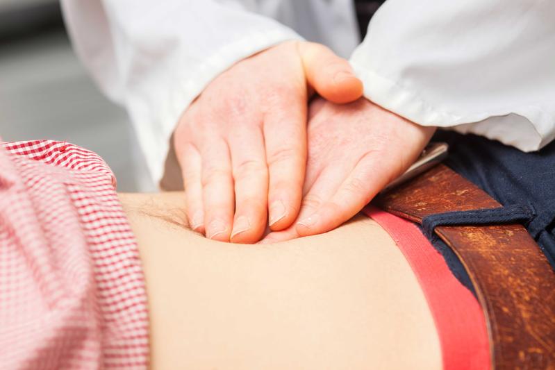 Abtastuntersuchung am Universitätsklinikum Ulm zur Diagnose von CED.