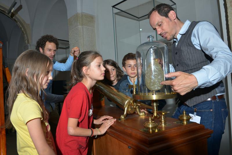 DMV-Medienpreisträger Dr. Michal Korey bei der Dresdener Museumsnacht