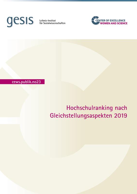 Cover des Hochulrankings 2019