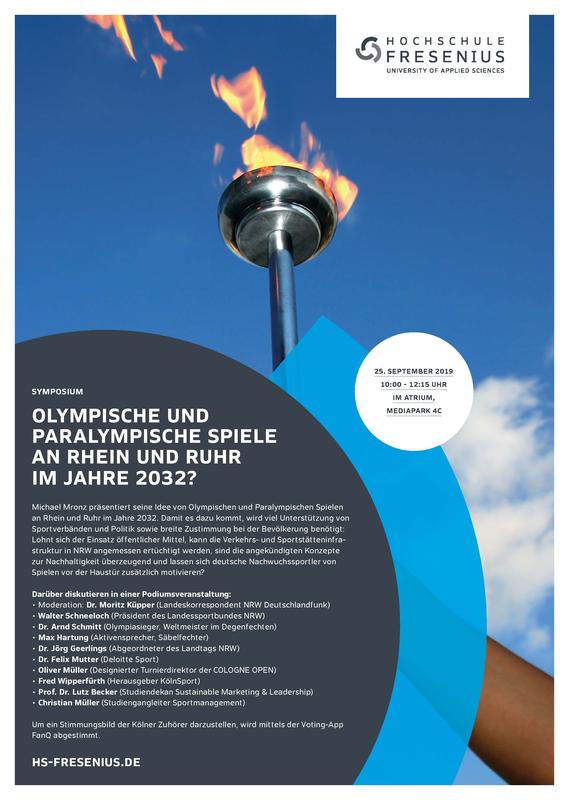 Olympische und Paralympische Spiele 2032 am Rhein und an der Ruhr?