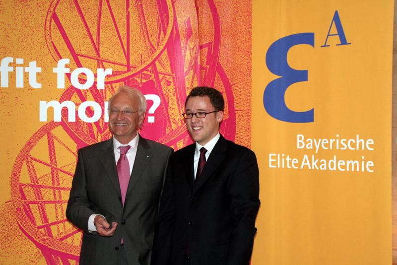 Verabschiedet: Christian Lautner (r.) mit Ministerpräsident Dr. Edmund Stoiber