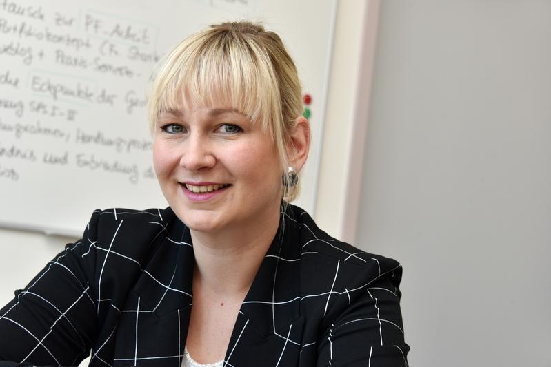 Petra Frehe-Halliwell ist neue Professorin für Wirtschaftspädagogik an der Universität Jena.
