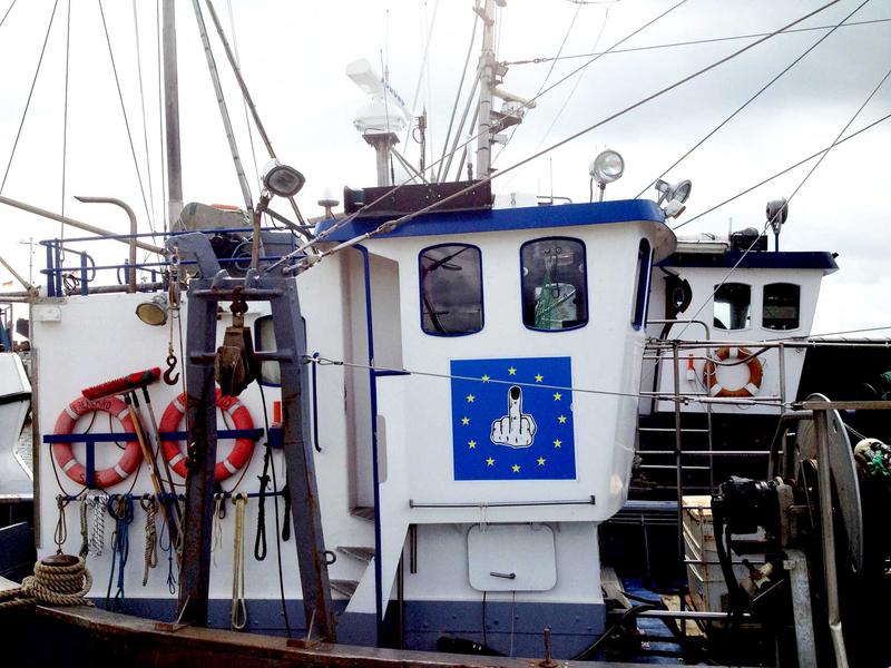Verachtung unter den Fischern gegenüber der EU aufgrund einer strengeren Fischereiverordnung ist weit verbreitet.