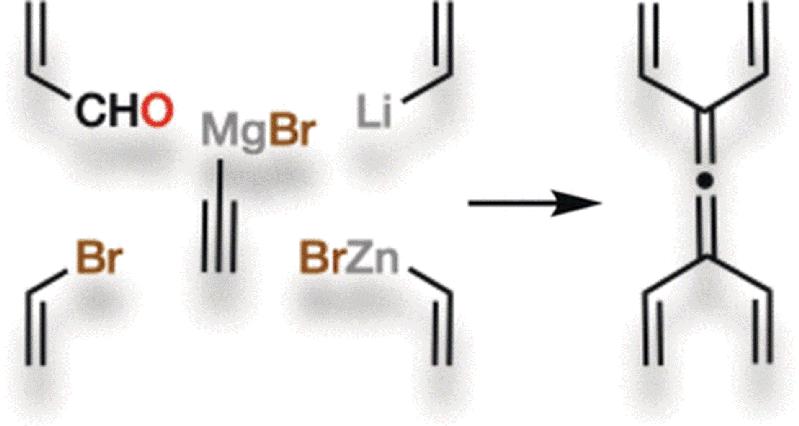 Forscher haben erstmals Tetravinylallen synthetisiert. Dieses soll helfen, komplexe molekulare Gerüste schneller und umweltfreundlicher aufzubauen als mit herkömmliche Verfahren.