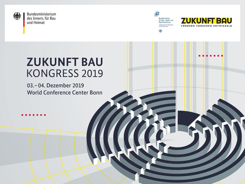 Keyvisual Zukunft Bau Kongress 2019