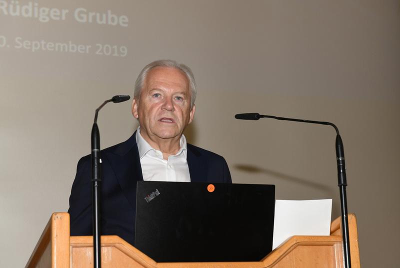 Prof. Rüdiger Grube, ehemals Vorstandsvorsitzender der Deutsche Bahn AG
