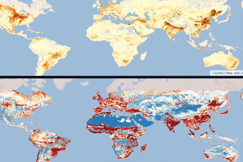A new high-resolution map shows the global distribution of nature’s ability to provide services to humankind.