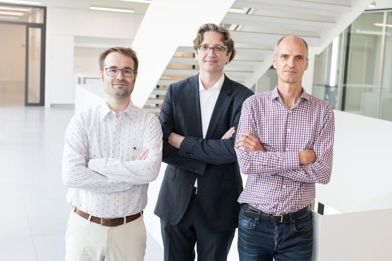 Die Professoren Martin Plenio, Fedor Jelezko und Jan Hendrik Ardenkjær-Larsen (v.l.) haben einen ERC Synergy Grant über 9,4 Millionen Euro eingeworben