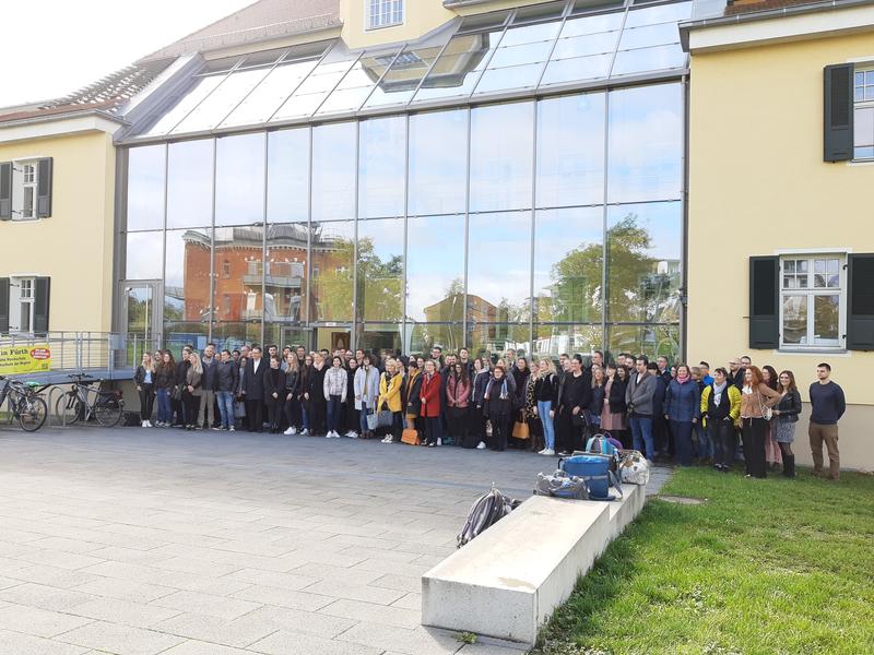 Am 10.Oktober begann der gemeinsame Semesterstart und die Begrüßung für alle WLH-Studiengänge