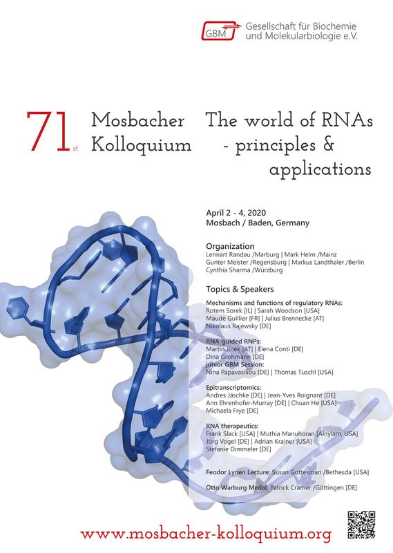 71. Mosbacher Kolloquium der GBM