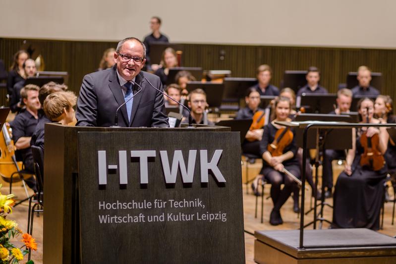 Prof. Dr. Mark Mietzner, Rektor der HTWK Leipzig.